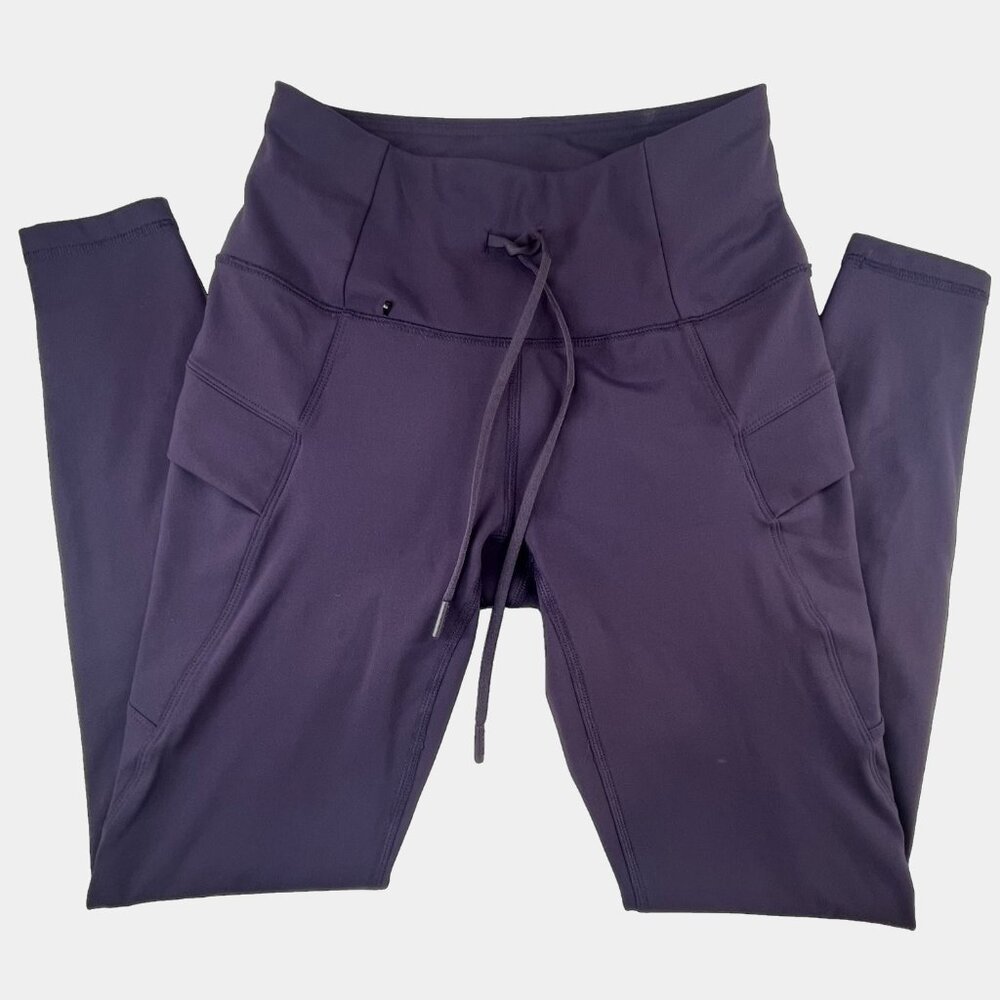 Spyder Active Sport Women's High Waisted Stretch Cargo Tight Leggings Size S